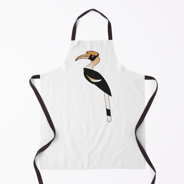 Item preview, Female Great Indian Pied Hornbill designed and sold by GhostoftheSea.