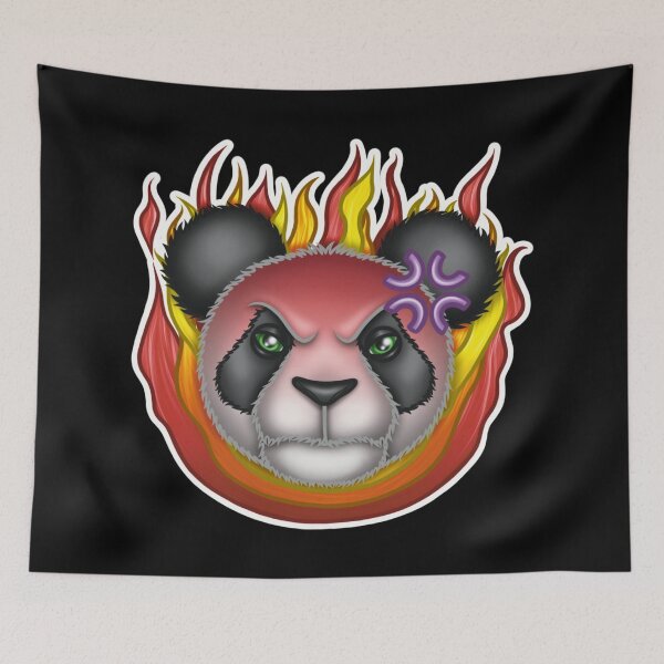 Item preview, Panda Rage designed and sold by PandamoniumArt.