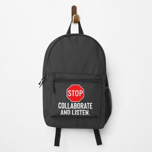 Item preview, Stop Collaborate and Listen designed and sold by Raw Creative Prints.
