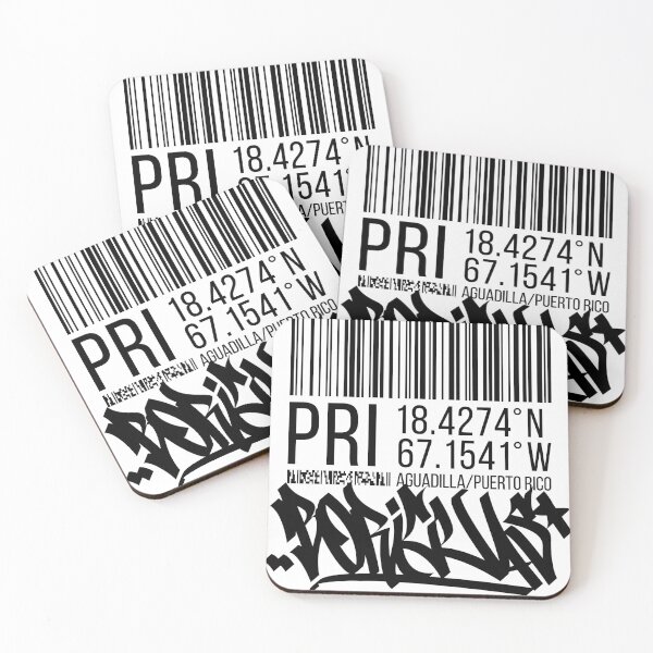 Item preview, Aguadilla, PR (black) designed and sold by ICYMI-DZNS.