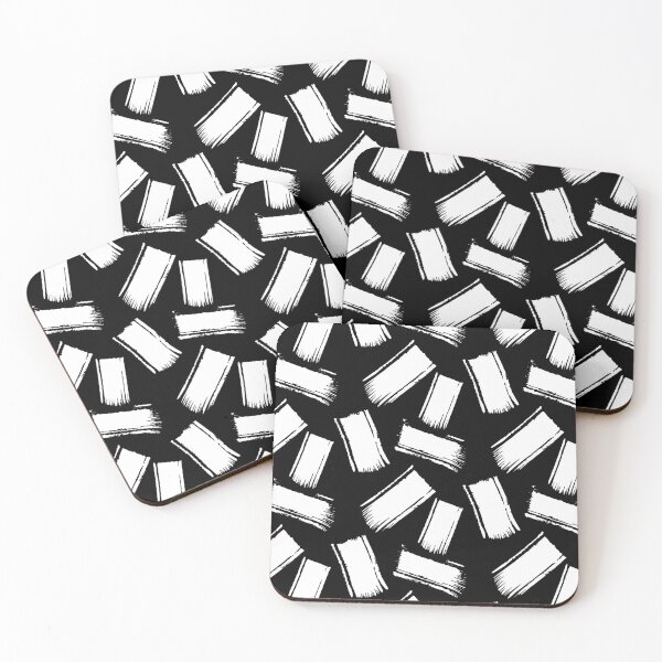 Item preview, Line Splashes Shapes - Minimal, Elegant, Simple ( Black & White ) Design designed and sold by FenMou.