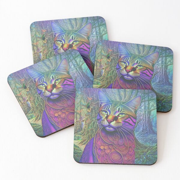 Item preview, The Neon Cat designed and sold by Lisa Marie Mercer.