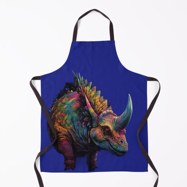 Item preview, Colorful Horned Dino Busting Through designed and sold by DavisDesigns79.