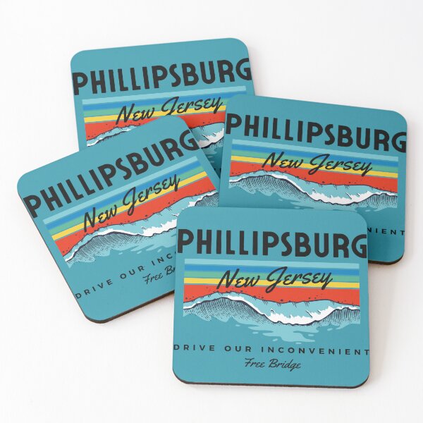 Item preview, Phillipsburg - Free Bridge (Blue) designed and sold by AlpacaSmokes.
