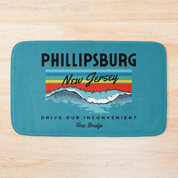 Item preview, Phillipsburg - Free Bridge (Blue) designed and sold by AlpacaSmokes.