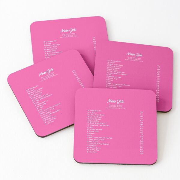 Item preview, Mean Girls the Musical Tracklist designed and sold by BlackwellNY.