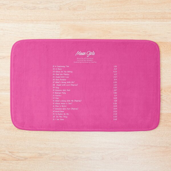 Item preview, Mean Girls the Musical Tracklist designed and sold by BlackwellNY.