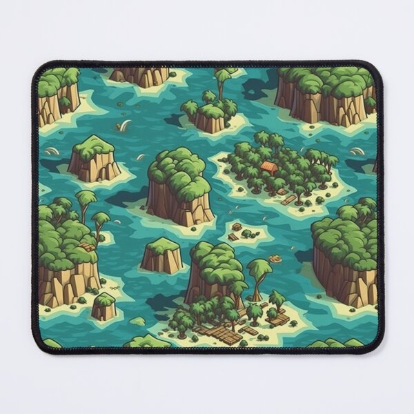 Artikelvorschau, Isometric island seamless pattern entworfen und verkauft von mliotard.