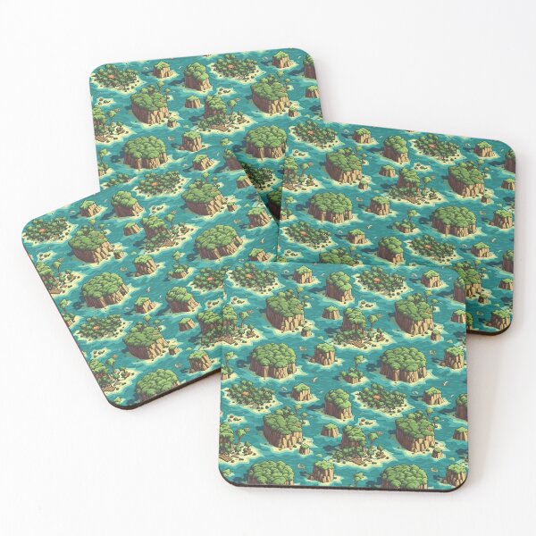 Artikelvorschau, Isometric island seamless pattern entworfen und verkauft von mliotard.