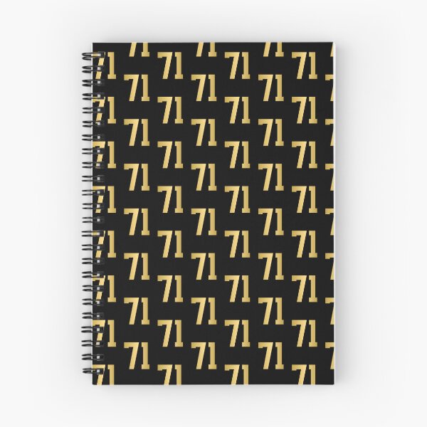 Item preview, Golden Number 71 - Sports Numbers  designed and sold by NECHSTORE.