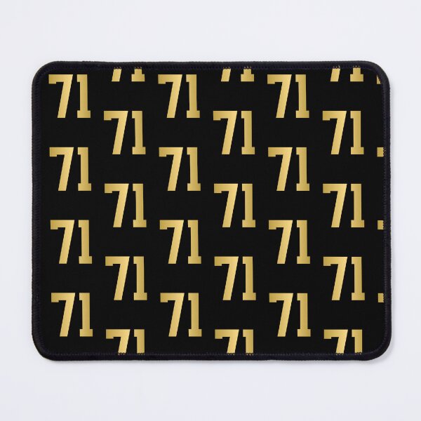 Item preview, Golden Number 71 - Sports Numbers  designed and sold by NECHSTORE.