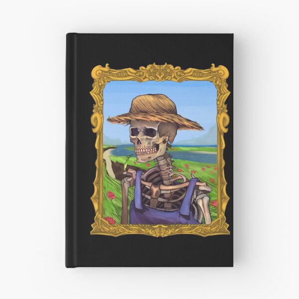 Item preview, Skeleton Farmer - Art by @justonegekko on Instagram. designed and sold by Gekkostore.