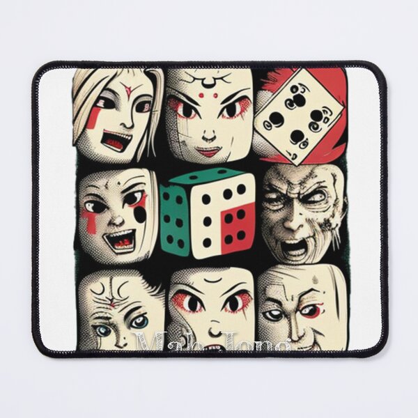 Item preview, Mahjong Madness Anime Poker designed and sold by tengamerx.