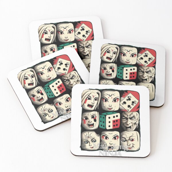 Item preview, Mahjong Madness Anime Poker designed and sold by tengamerx.