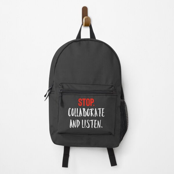Item preview, Stop Collaborate and Listen designed and sold by Raw Creative Prints.