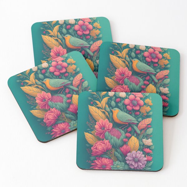 Item preview, Flowergarden green designed and sold by theCutestthings.