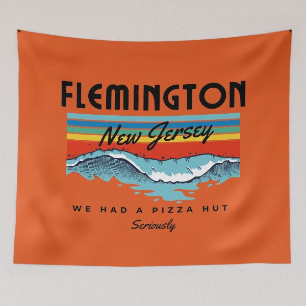 Item preview, Flemington - We Used To Have A Pizza Hut (Orange) designed and sold by AlpacaSmokes.