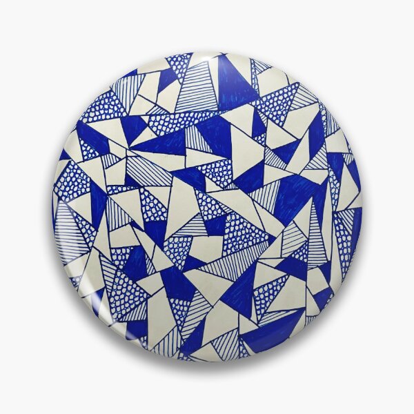 Item preview, Shaped in Blue designed and sold by LinesAreDrawn.