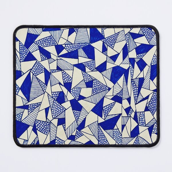Item preview, Shaped in Blue designed and sold by LinesAreDrawn.