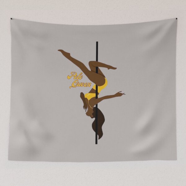 Item preview, Pole dance queen pole dance black female african designed and sold by soniaaseguin.