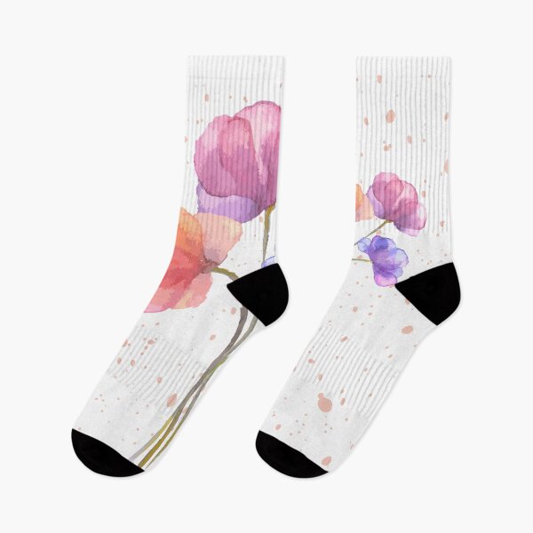 Item preview, Flower watercolor style designed and sold by JequiPrint.