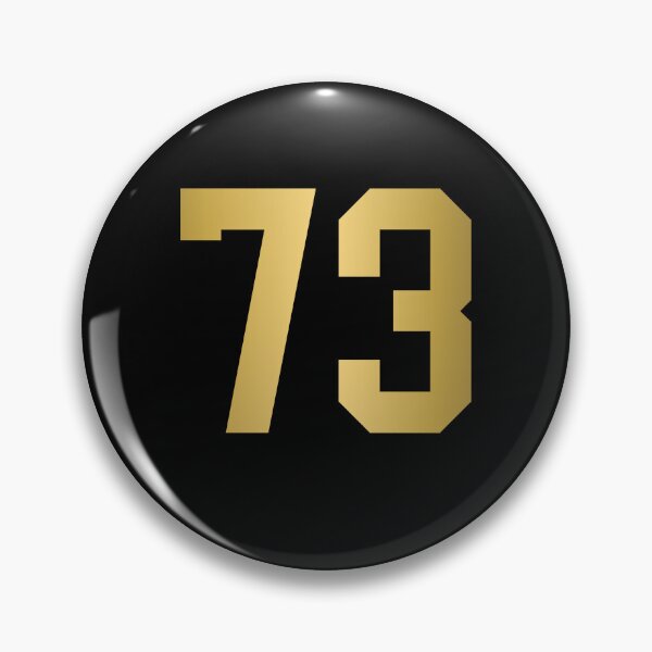 Item preview, Golden Number 73 - Sports Numbers  designed and sold by NECHSTORE.