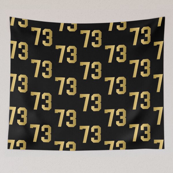 Item preview, Golden Number 73 - Sports Numbers  designed and sold by NECHSTORE.