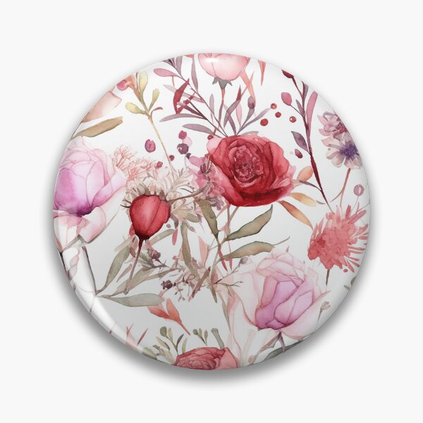 Item preview, wedding flower patter designed and sold by PolarInk.