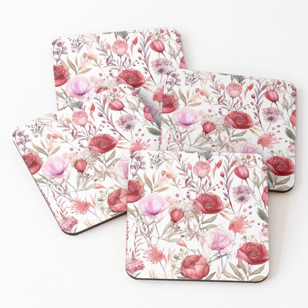 Item preview, wedding flower patter designed and sold by PolarInk.