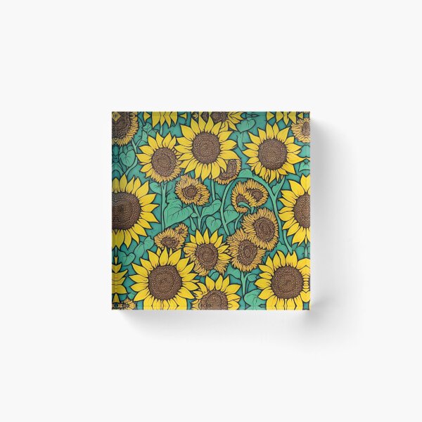 Item preview, Pattern Sunflower designed and sold by AOCollections.