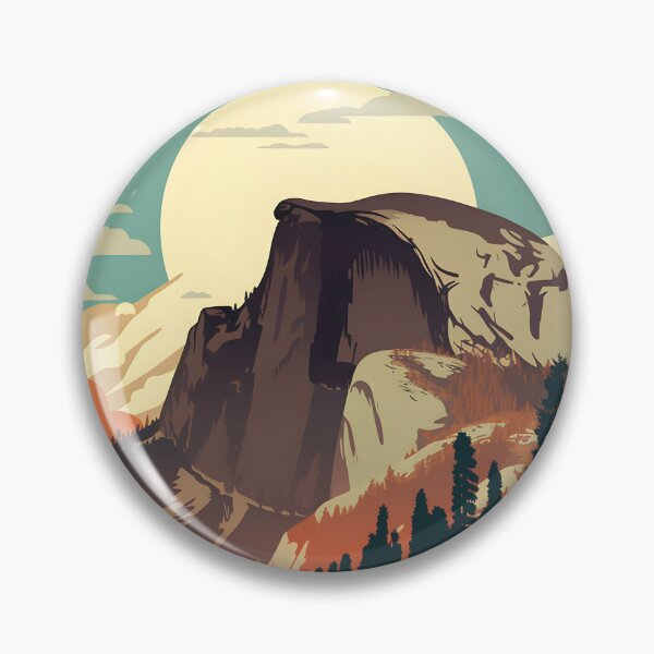 Item preview, Yosemite National Park Half Dome designed and sold by thegoodwordsco.