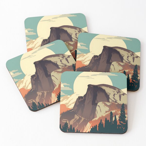 Item preview, Yosemite National Park Half Dome designed and sold by thegoodwordsco.