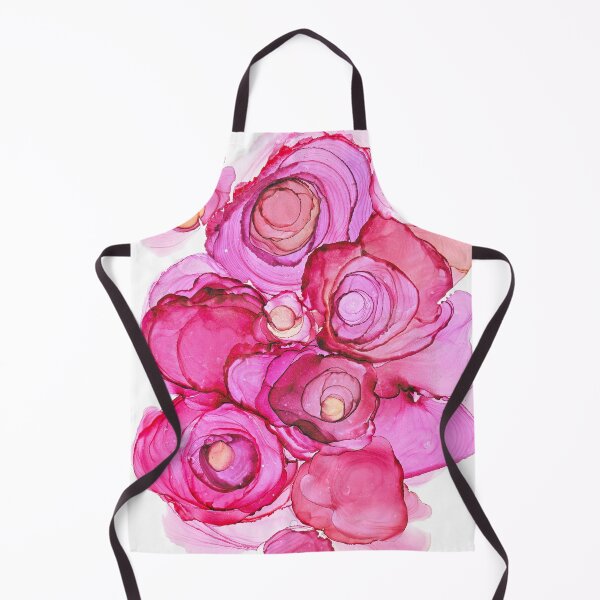 Item preview, Fluid Rose garden - Alcohol ink abstract painting designed and sold by Wolshebnaja.