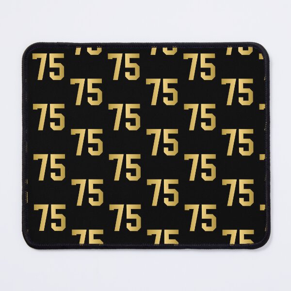 Item preview, Golden Number 75 - Sports Numbers  designed and sold by NECHSTORE.