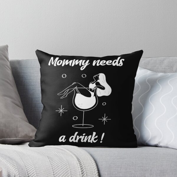 Item preview, Copy of Funny quote custom tshirt cocktail drink mommy apparel design designed and sold by EmpiredesignCA.