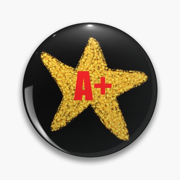 Item preview, A+ Gold Star designed and sold by notsweettea.
