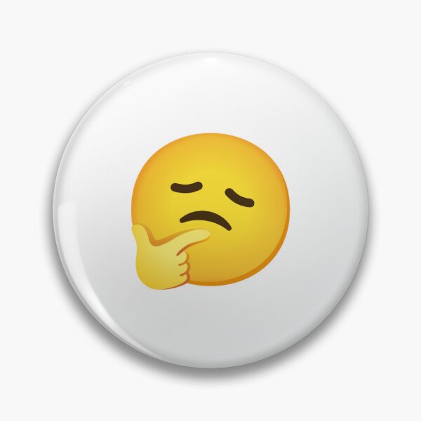 Item preview, Wondering sad emoji designed and sold by FunneeMonkey.