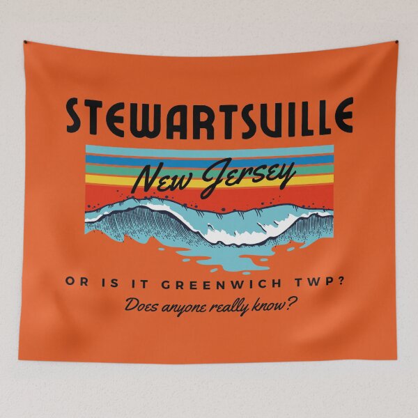 Item preview, Stewartsville or Greenwich Twp designed and sold by AlpacaSmokes.