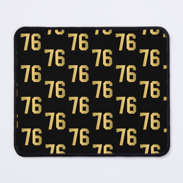 Item preview, Golden Number 76 - Sports Numbers designed and sold by NECHSTORE.