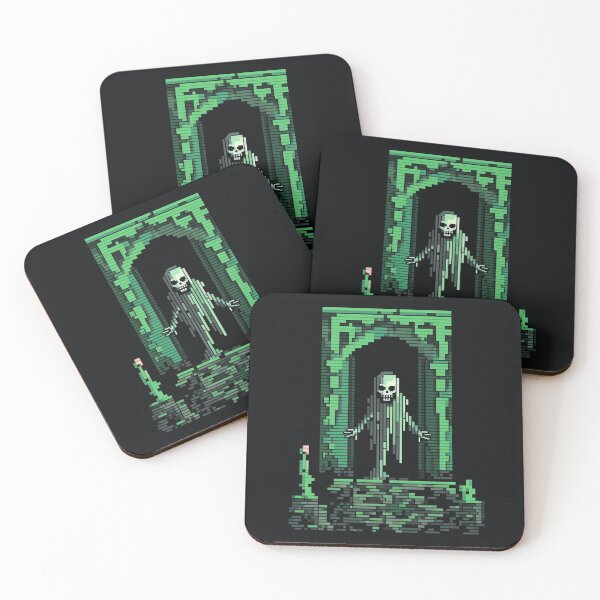 Item preview, Pixelated Skeleton Rising from the Crypt - Model A designed and sold by grimtower.
