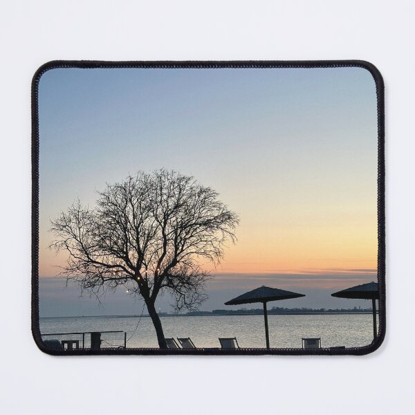 Item preview, Sunset at the sea in Lemkenhafen on Fehmarn, Baltic Sea designed and sold by MinDru.