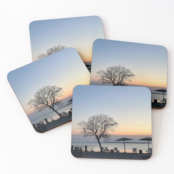 Item preview, Sunset at the sea in Lemkenhafen on Fehmarn, Baltic Sea designed and sold by MinDru.