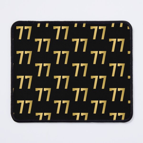 Item preview, Golden Number 77 - Sports Numbers  designed and sold by NECHSTORE.
