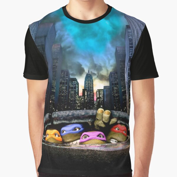 Vintage 90s Ninja Turtles Airbrush T-shirt