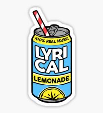 Lycrical Limonade 100% Real Music Sticker