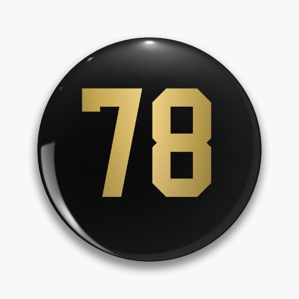 Item preview, Golden Number 78 - Sports Numbers  designed and sold by NECHSTORE.