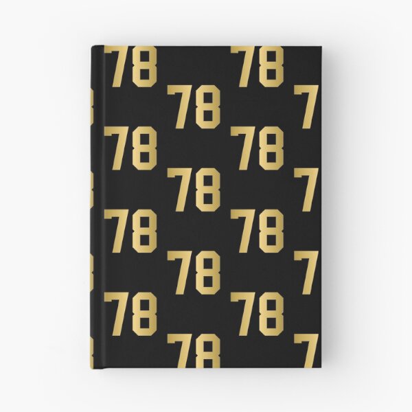 Item preview, Golden Number 78 - Sports Numbers  designed and sold by NECHSTORE.