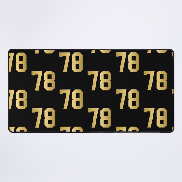 Item preview, Golden Number 78 - Sports Numbers  designed and sold by NECHSTORE.