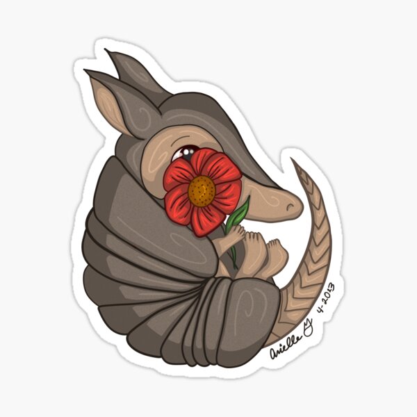 Item preview, Shy Armadillo designed and sold by Gryphongrl.