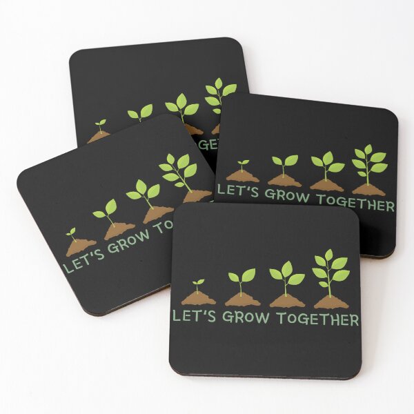 Item preview, Let's Grow Together Horticulture Gardening Plants designed and sold by Sho-Sho-Studios.